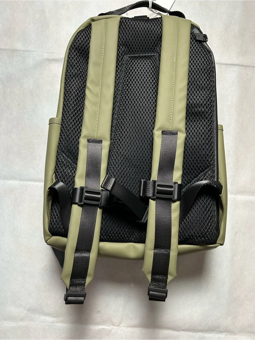 Rains clip front color Marsh backpack NWT